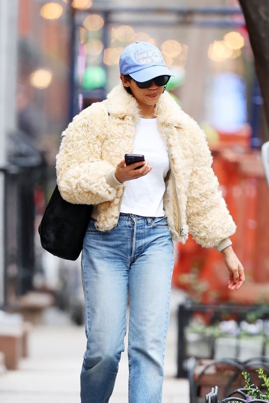 TAYLOR RUSSELL Out and About in West Village 03/31/2024