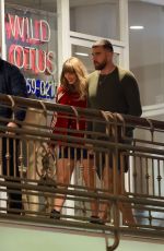 TAYLOR SWIFT and Travis Kelce Leaves Sushi Park in Los Angeles 04/12/2024