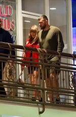 TAYLOR SWIFT and Travis Kelce Leaves Sushi Park in Los Angeles 04/12/2024