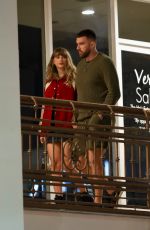 TAYLOR SWIFT and Travis Kelce Leaves Sushi Park in Los Angeles 04/12/2024