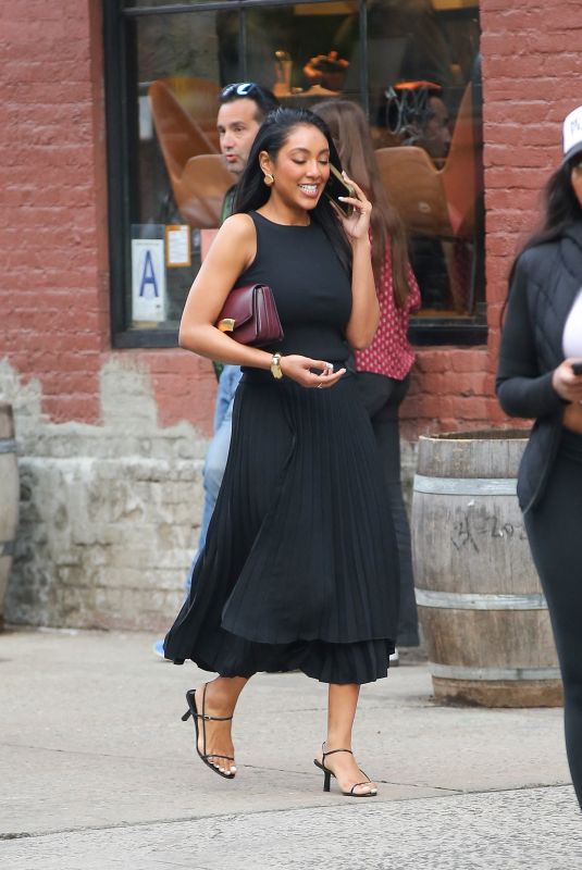 TAYSHIA ADAMS Out and About in New York 04/09/2024