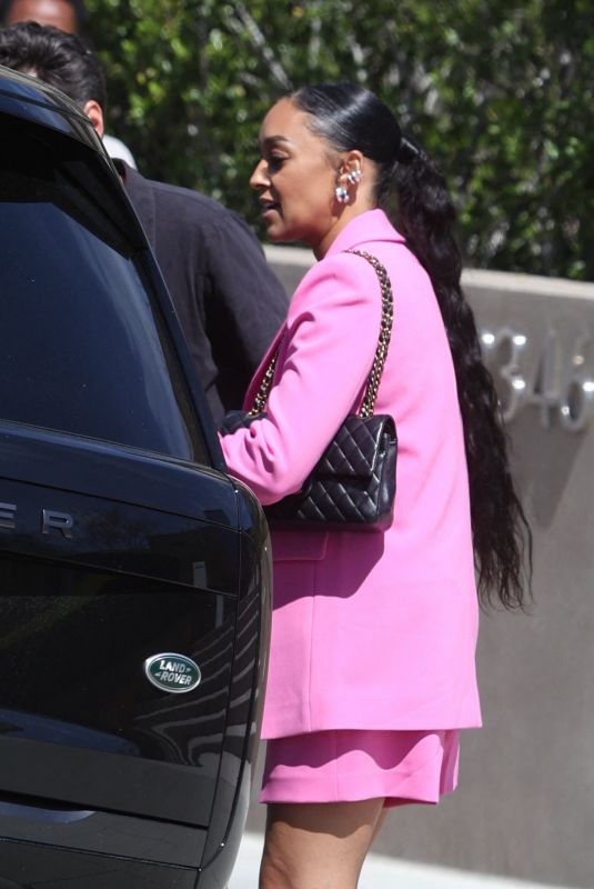 TIA MOWRY Out and About in Los Angeles 04/17/2024
