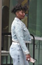 TOCCARA JONES Arrives at Lakers Game at Crypto.com Arena in Los Angeles 04/25/2024