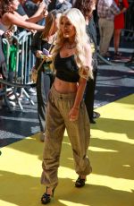 TORI SPELLING Arrives at 2024 iHeartRadio Music Awards in Hollywood 04/01/2024
