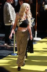 TORI SPELLING Arrives at 2024 iHeartRadio Music Awards in Hollywood 04/01/2024