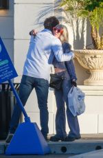 TORI SPELLING Shopping at Rite Aid in Calabasas 04/03/2024