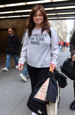 VALERIE BERTINELLI Arrives at NBC Studios in New York 03/30/2024