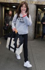 VALERIE BERTINELLI Arrives at NBC Studios in New York 03/30/2024