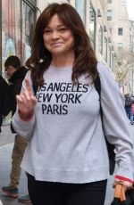 VALERIE BERTINELLI Arrives at NBC Studios in New York 03/30/2024