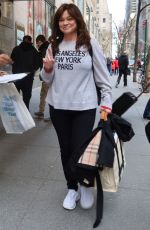 VALERIE BERTINELLI Arrives at NBC Studios in New York 03/30/2024