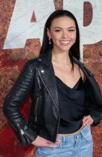 VANESSA BAUER at Kingdom of the Planet of the Apes Premiere in London 04/25/2024