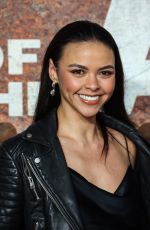 VANESSA BAUER at Kingdom of the Planet of the Apes Premiere in London 04/25/2024