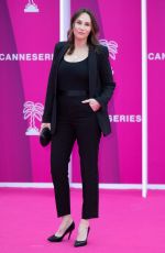 VANESSA DEMOUY at Pink Carpet at 7th Canneseries IFF in Cannes 04/06/2024