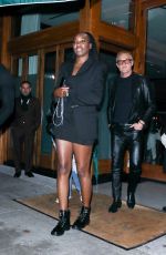 VENUS WILLIAMS Leaves Cipriani in Beverly Hills 04/14/2024