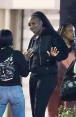 VENUS WILLIAMS Night Out at Avra in Beverly Hills 04/15/2024