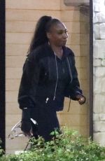 VENUS WILLIAMS Night Out at Avra in Beverly Hills 04/15/2024