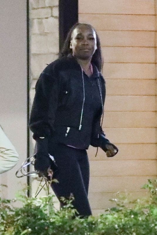 VENUS WILLIAMS Night Out at Avra in Beverly Hills 04/15/2024