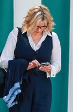 VERONICA FERRES Leaves San Vicente Bungalows in West Hollywood 04/06/2024