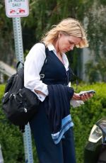 VERONICA FERRES Leaves San Vicente Bungalows in West Hollywood 04/06/2024