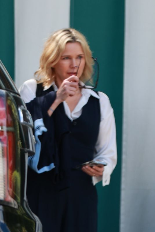 VERONICA FERRES Leaves San Vicente Bungalows in West Hollywood 04/06/2024