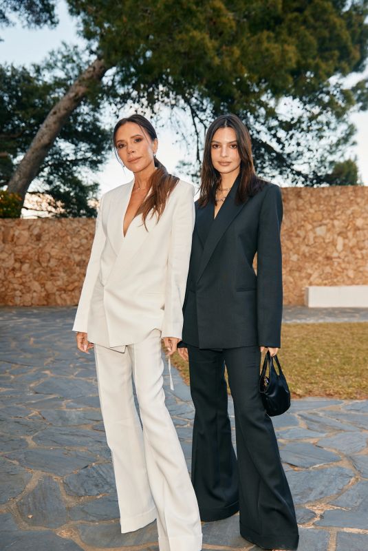 VICTORIA BECKHAN and EMILY RATAJKOWSKI at Mango xVictoria Beckham Collection Debut at Costa Brava in Spain 04/23/2024