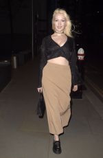VICTORIA CLAY Arrives at No7 Launch Party at The Ghurkin in London 04/10/2024