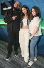 VICTORIA JUSTICE at SiriusXM Studios in Los Angeles 04/10/2024