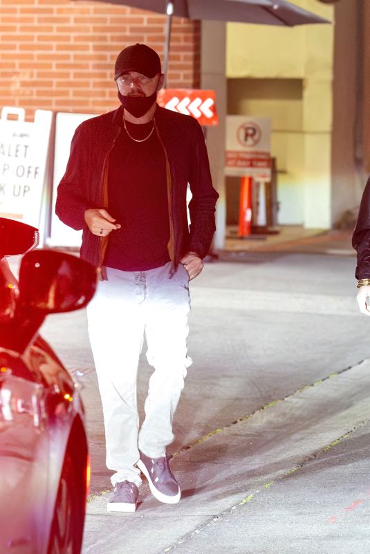 VITTORIA CERETTI and Leonardo DiCaprio Out for Dinner at Funke Restaurant in Los Angeles 04/11/2024
