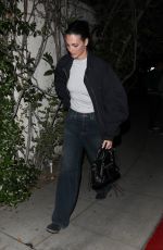 VITTORIA CERETTI Leaves Chateau Marmont in West Hollywood 04/28/2024