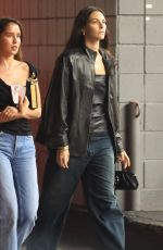 VITTORIA CERETTI Out for Dinner in Beverly Hills 04/11/2024