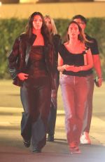VITTORIA CERETTI Out for Dinner in Beverly Hills 04/11/2024