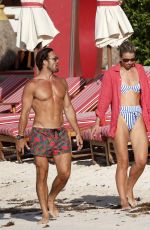 VOGUE WILLIAMS in Bikini on Vacation in St Barts 04/14/2024
