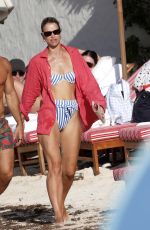 VOGUE WILLIAMS in Bikini on Vacation in St Barts 04/14/2024