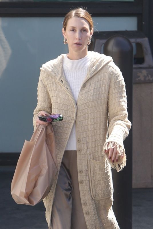WHITNEY PORT Leaves 7-Eleven Store in Los Angeles 04/09/2024