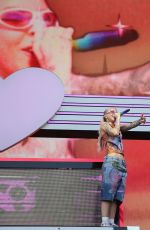 YOUNG MIKO Performs at Coachella Stage at Coachella Valley Music and Arts Festival in Indio 04/12/2024