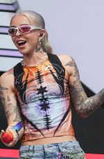 YOUNG MIKO Performs at Coachella Stage at Coachella Valley Music and Arts Festival in Indio 04/12/2024