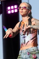 YOUNG MIKO Performs at Coachella Stage at Coachella Valley Music and Arts Festival in Indio 04/12/2024