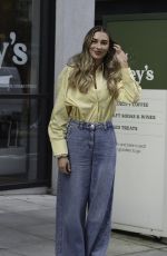 ZARA MCDERMOTT Leaves BBC Morning Live Studios in Manchester 04/24/2024