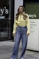 ZARA MCDERMOTT Leaves BBC Morning Live Studios in Manchester 04/24/2024