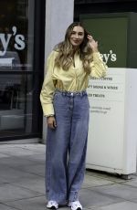 ZARA MCDERMOTT Leaves BBC Morning Live Studios in Manchester 04/24/2024
