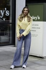 ZARA MCDERMOTT Leaves BBC Morning Live Studios in Manchester 04/24/2024