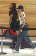 ZENDAYA Arrives at Airport in Sydney 04/01/2024