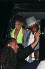 ZENDAYA Arrives at Challengers Premiere Afterparty at Funke in Beverly Hills 04/16/2024
