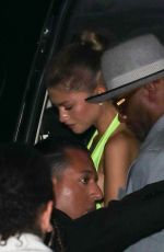 ZENDAYA Arrives at Challengers Premiere Afterparty at Funke in Beverly Hills 04/16/2024