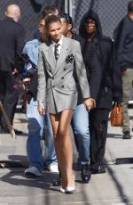 ZENDAYA Arrives at Jimmy Kimmel Live! in Los Angeles 04/18/2024