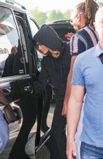 ZENDAYA Arrives at Milan Airport in Milan 04/13/2024