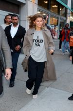ZENDAYA Arrives to Hosts a Private Screening of Challengers at AMC Theatres in New York 04/22/2024