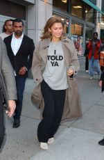 ZENDAYA Arrives to Hosts a Private Screening of Challengers at AMC Theatres in New York 04/22/2024