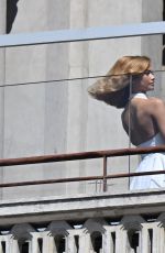 ZENDAYA at a Photoshoot,at Terrazza Duomo 21 in Milan 04/14/2024