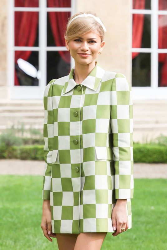 ZENDAYA at Challengers Paris Photocall at Maison De L